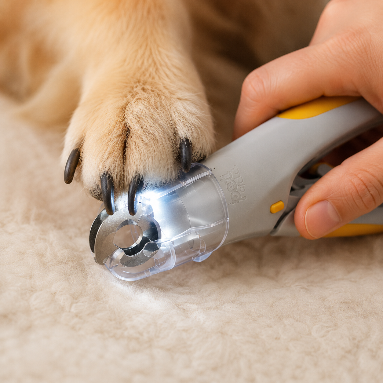 Coupe-griffes Frimousse™ — Éclairage LED de Précision pour Chien & Chat