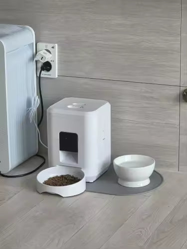 Distributeur automatique de croquettes pour chats et chiens avec minuterie