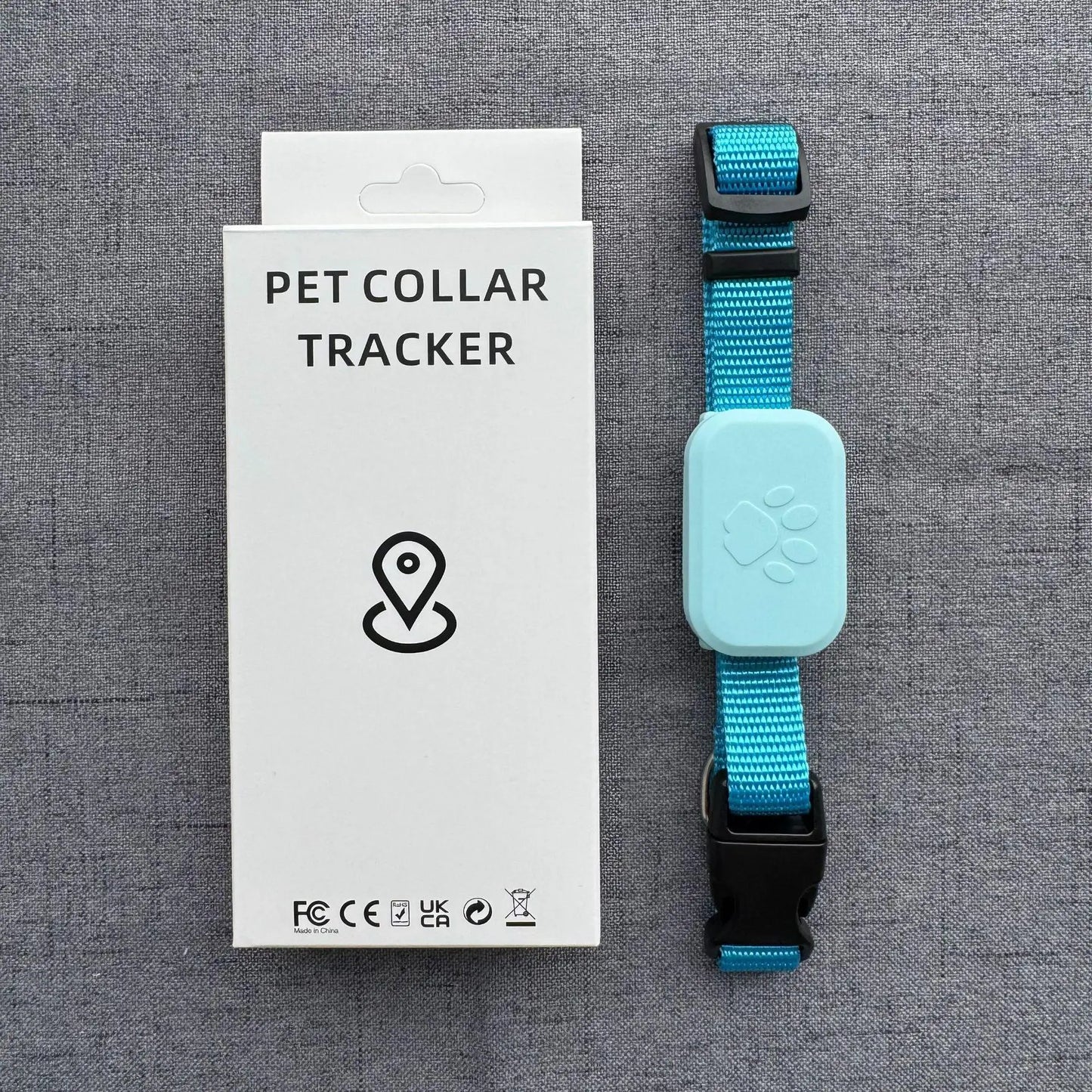 Traceur GPS étanche pour animaux de compagnie - Collier anti-perte chien et chat