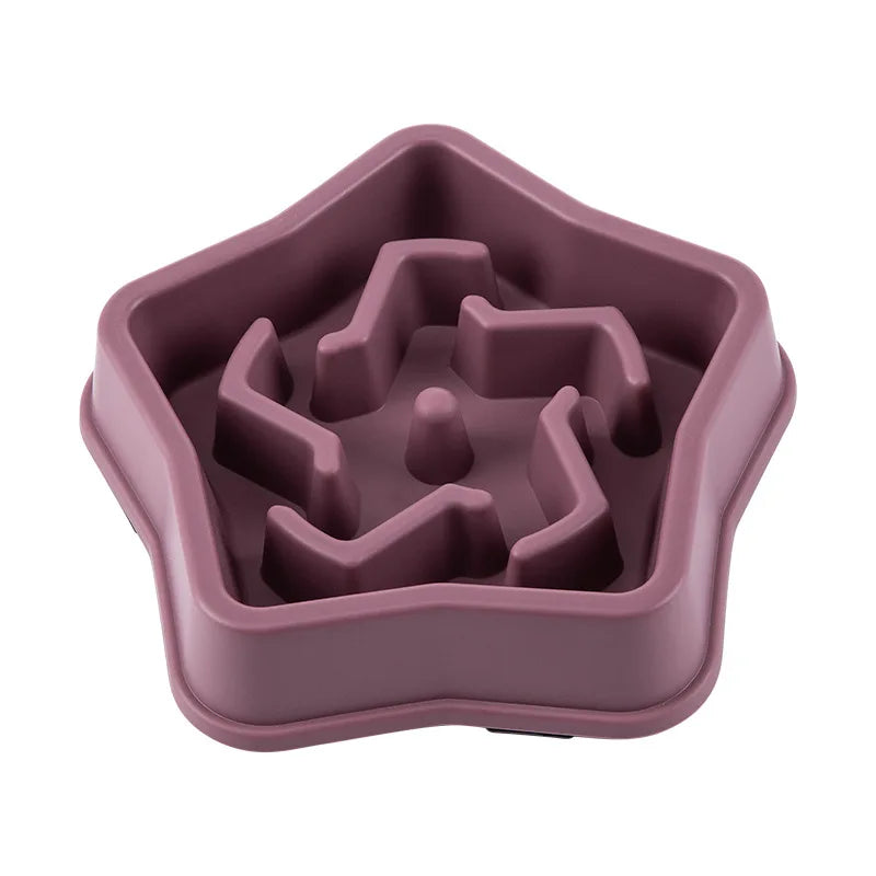 Gamelle anti-glouton pour chien et chat – Bol antidérapant