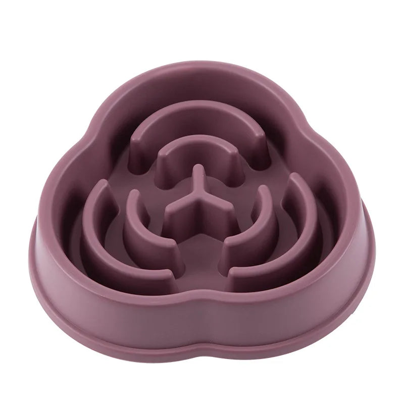 Gamelle anti-glouton pour chien et chat – Bol antidérapant