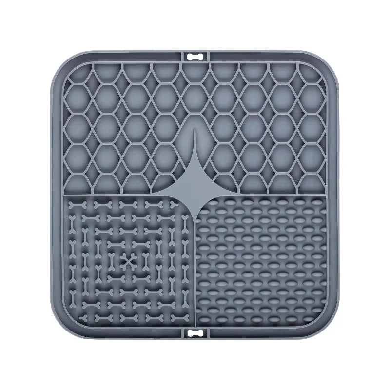 Tapis de léchage en silicone – Distraction bain et repas