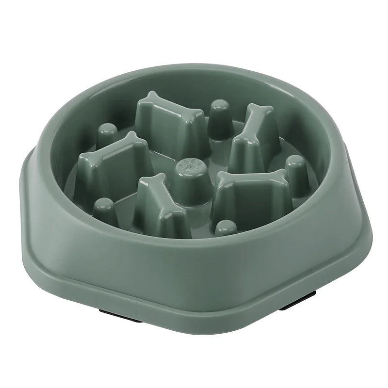 Gamelle anti-glouton pour chien et chat – Bol antidérapant