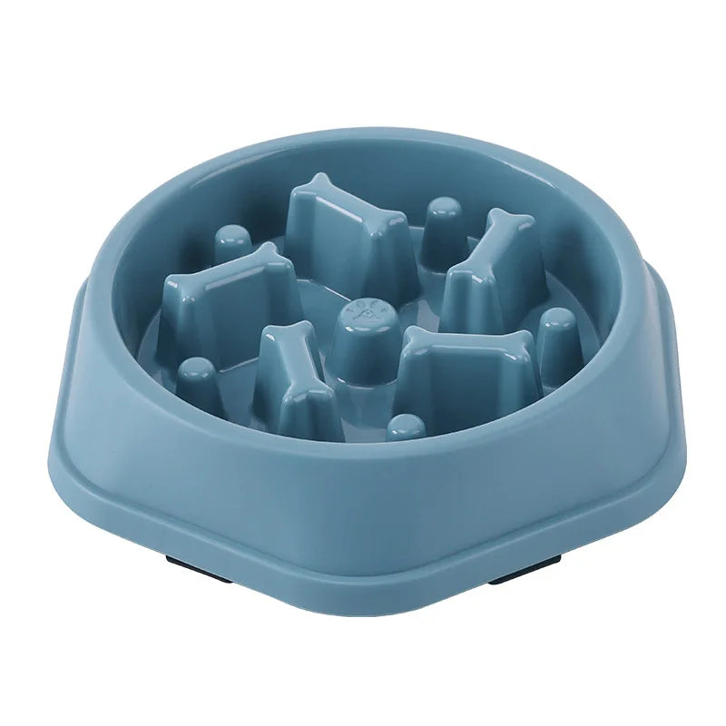 Gamelle anti-glouton pour chien et chat – Bol antidérapant