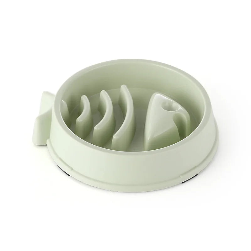 Gamelle anti-glouton pour chien et chat – Bol antidérapant