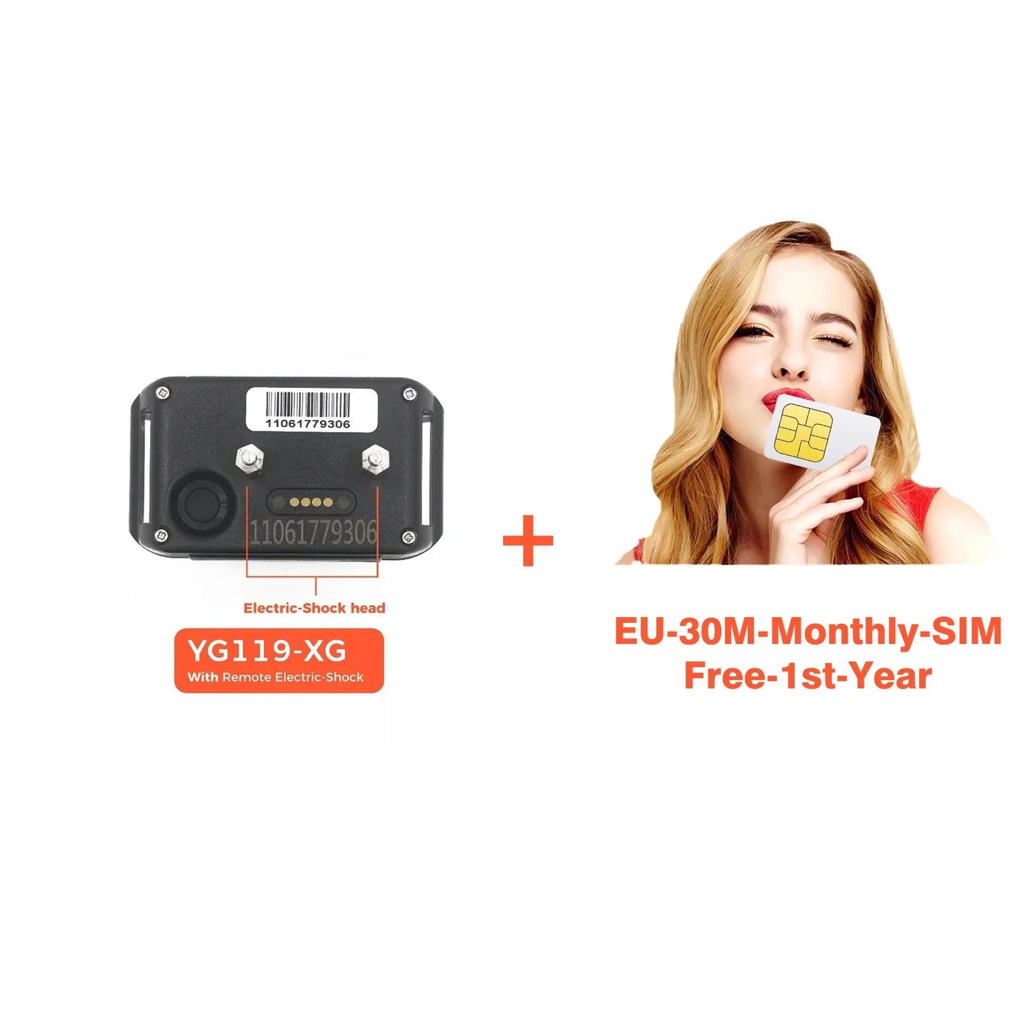 Traceur GPS 4G pour chien- Collier étanche avec géolocalisation