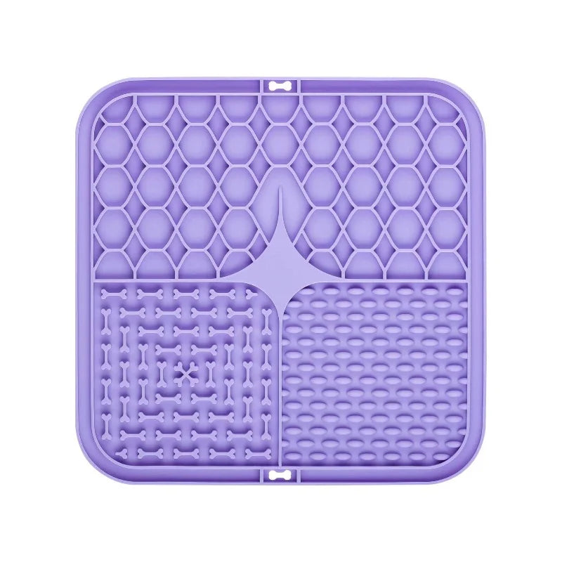 Tapis de léchage en silicone – Distraction bain et repas