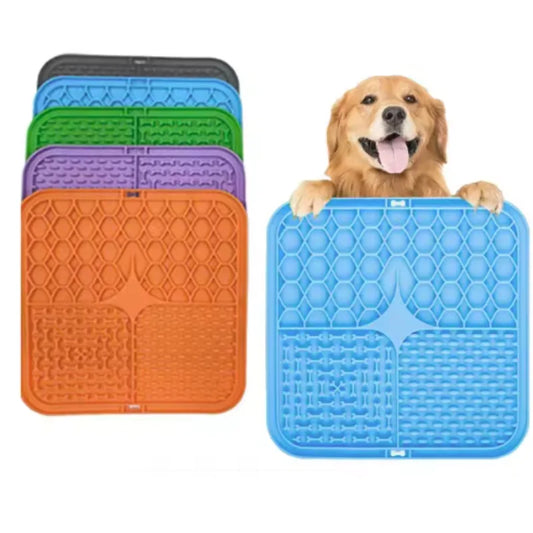 Tapis de léchage en silicone – Distraction bain et repas