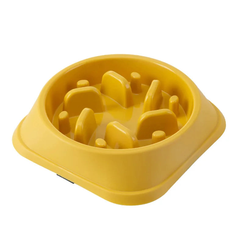 Gamelle anti-glouton pour chien et chat – Bol antidérapant