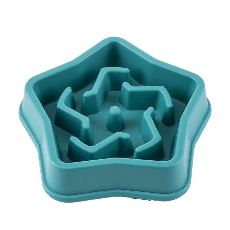 Gamelle anti-glouton pour chien et chat – Bol antidérapant
