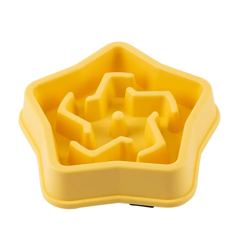 Gamelle anti-glouton pour chien et chat – Bol antidérapant