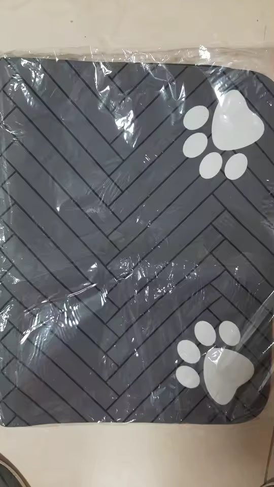 Absorbent Feeding Mat for Dogs and Cats – Non-slip Waterproof